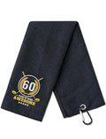 Golf Towel with Carabiner for Men & Golf Lovers - 16x24 Microfiber Cleaning & Absorbent Gift