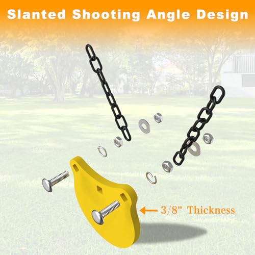 Heavy-Duty AR500 Steel Shooting Target & Adjustable Stand Kit
