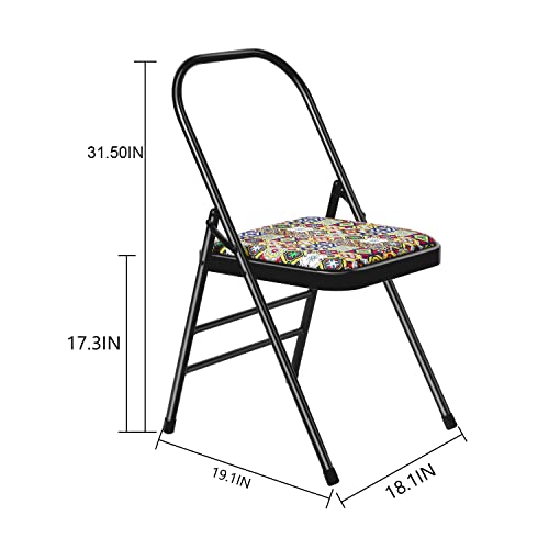 Aozora Backless Yoga Chair Prop Basic - Flexibility & Strength Training Tool
