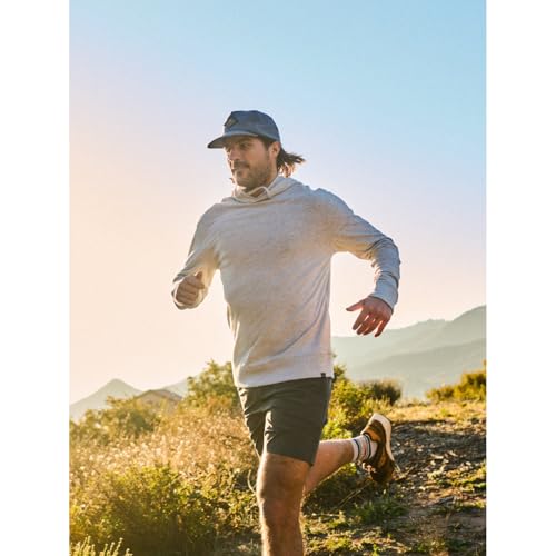 Faherty Men's Sunwashed Slub Hoodie - Medium White Casual Sweatshirt