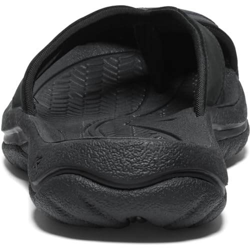 KEEN Waimea Leather Flip-Flops - Men's 8.5 Black/Black