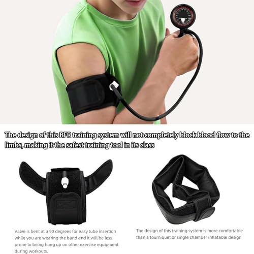 TWAKYIS 2 Leg BFR Resistance Training Bands for Arms, Legs & Glutes