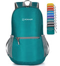 20L Foldable Hiking Backpack - Small Travel Day Pack in C-lake Green