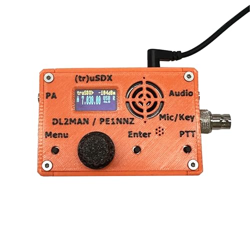 Malahit TR USDX 5-Band Multimode QRP Transceiver with Case – HF Radio for Amateur Use