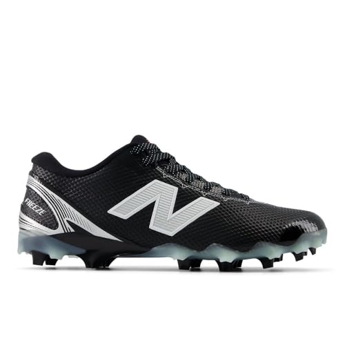 Men's New Balance Freezelx V5 Low Sneakers - Black White Silver Metallic 11