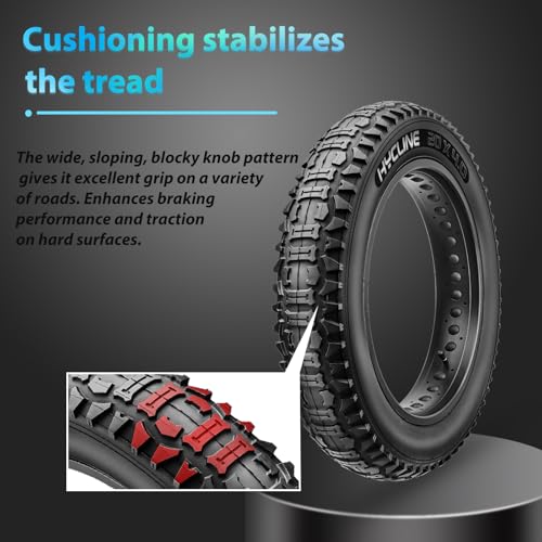 20x4.0 Fat Tire for Electric Bikes - 2 Pack All-Terrain Bicycle Tires - Variation of THIS listing