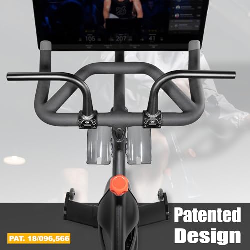 CyclingDeal Flat Handlebar Extenders with Grips for Indoor Exercise Bikes - Compatible with Peloton & Bicycle Handles