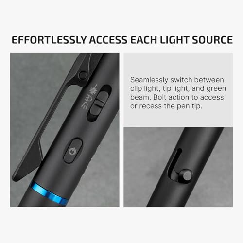 OLIGHT O'Pen 3 4-in-1 Rechargeable Pen Light with Refills & USB-C Charging