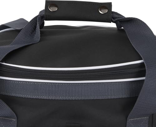 Baseball & Softball Ball Bucket Bag 6 Dozen Capacity with Removable Top - Black/Grey Variation of THIS listing