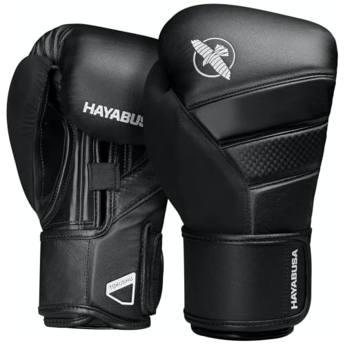 Hayabusa T3 Boxing Gloves - Sparring 16oz Black