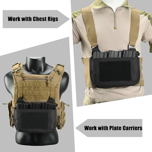 SABADO Front Flap Pouch 4-in-1 System with Triple Mag 5.56 Insert — Black Variation