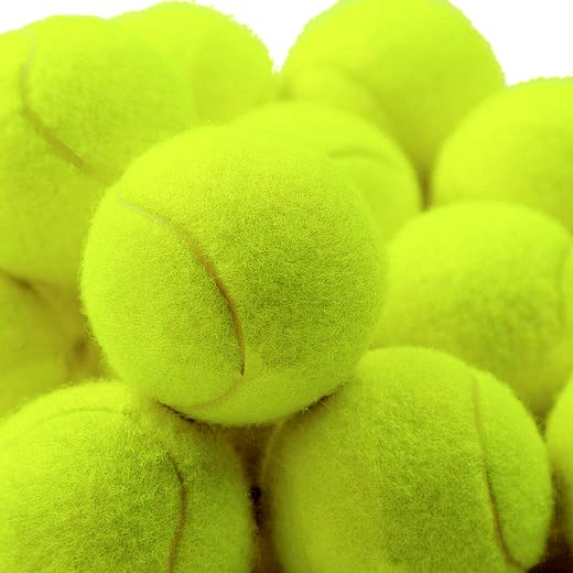 VIV 30 Pack Tennis Balls Bulk, Advanced Practice Pressure Ball Bouncing 53in High Durable; Official Size 2.5 in Pet Dog Balls, Tougher Tennis Ball for Dogs; Bulk Tennis Ball Training Machine, Walkers
