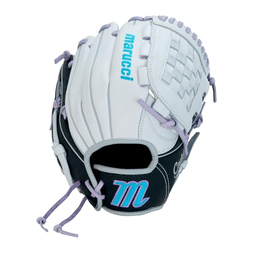 Marucci Caddo Fastpitch V2 Softball Glove - White Lavender 11.5 Inch Right Hand