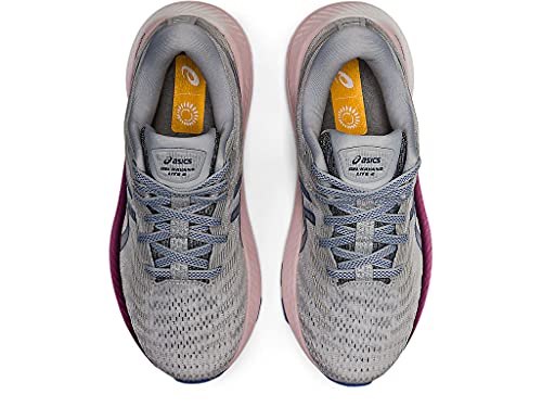 Women's Gel Kayano Lite 2 Running Shoes - Grey, Size 8.5