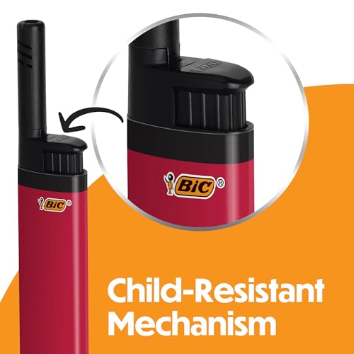 BIC EZ Reach Candle Lighter - Classic Wand for Candles, 12 Pack