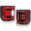 UNI-SHINE Pack of 2 Clear Lens Tail Lights for Jeep Gladiator JT 2019-2026 - Turn Signal & Brake Light Assembly