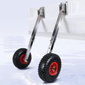 Stainless Steel Boat Launching Wheels with Pneumatic Tires for Trailers