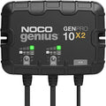 NOCO GENPRO10X2 12V 20A 2-Bank Marine Battery Charger & Maintainer (10A per Bank)