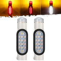 Boat Trailer Guide Light Set 2pcs Waterproof LED Turn Signal Brake Reverse
