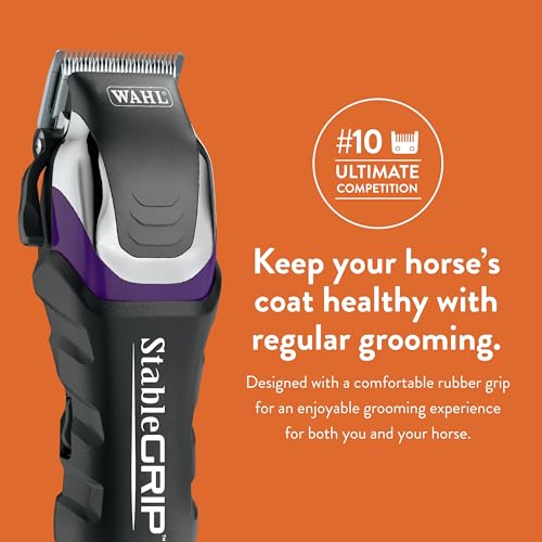 Wahl Pro Animal Horse Grooming Kit with Long Power Cord, Adjustable Clipper