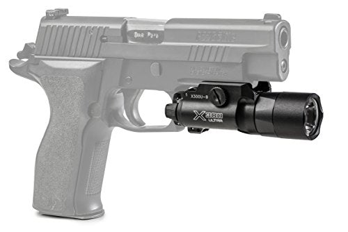 SureFire X300U-B Weaponlight LED 1000 Lumens Black with T-Slot Mount