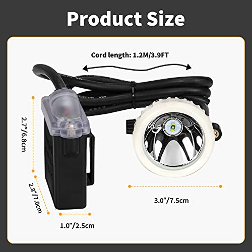 Rechargeable Mining Headlamp KL6M.HF Super Bright Waterproof Hard Hat Light