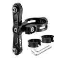 Bike Water Bottle Cage Mount Adapter Aluminum Alloy Handlebar Seatpost Clamp