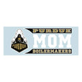 Purdue Mom Vinyl Decal - 6 Inch, Indoor & Outdoor Use, Officially Licensed
