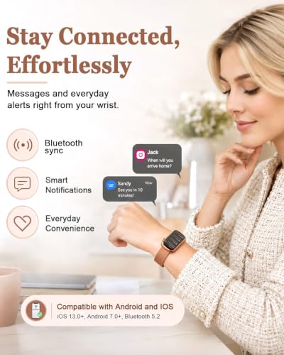 MorePro Milanese Gold Fitness Tracker with Heart Rate & Activity Monitoring