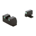 AmeriGlo Classic Tritium 3-Dot Sig Sauer Sight Set for Most Models, Green