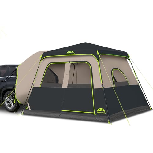 6-Person SUV Car Tent with Rainfly | Instant Setup Camping Shelter