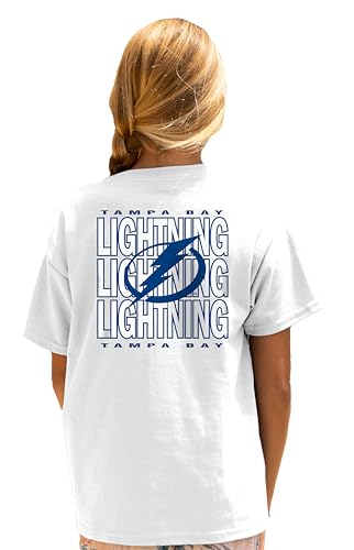 Youth NHL T-Shirt - Tampa Bay Lightning / Small / White - Kids Sports Tee