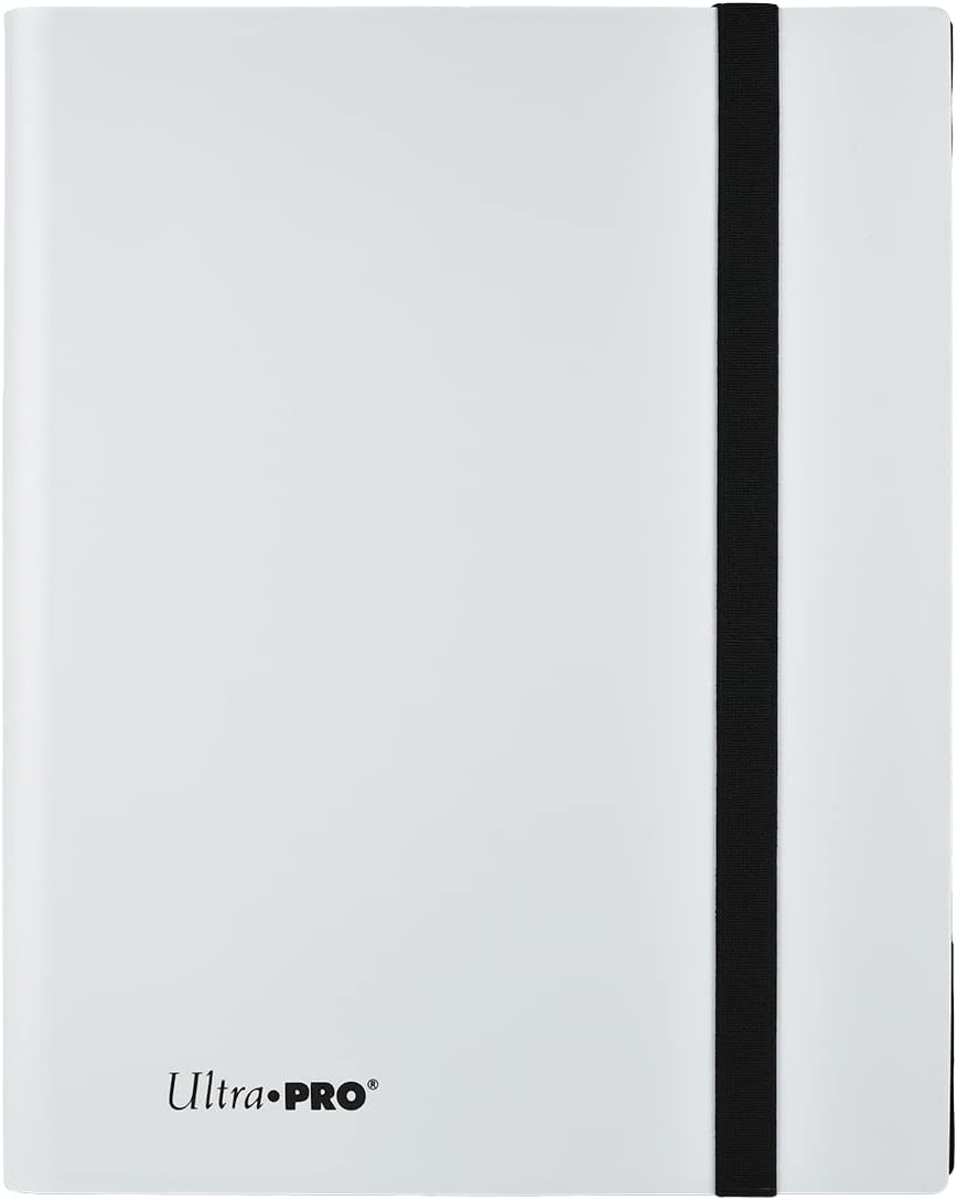 Ultra Pro Eclipse 9-Pocket PRO-Binder - Arctic White | Durable Storage for Trading Cards