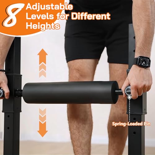 Adjustable Bulgarian Split Squat Stand for Home Gym - Space-Saving Leg Workout Equipment