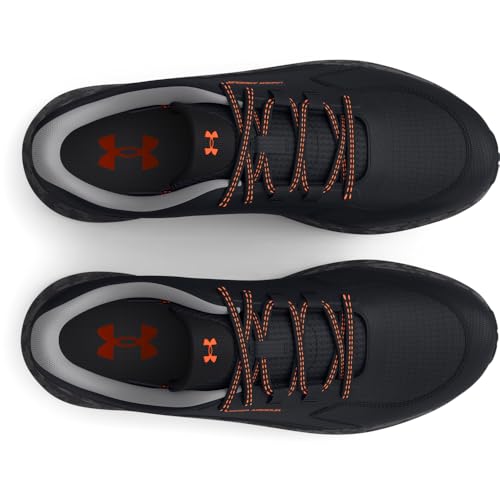 Under Armour Men's Charged Bandit Trail 3 Sneakers - Size 12, Black/Black/Orange Blast
