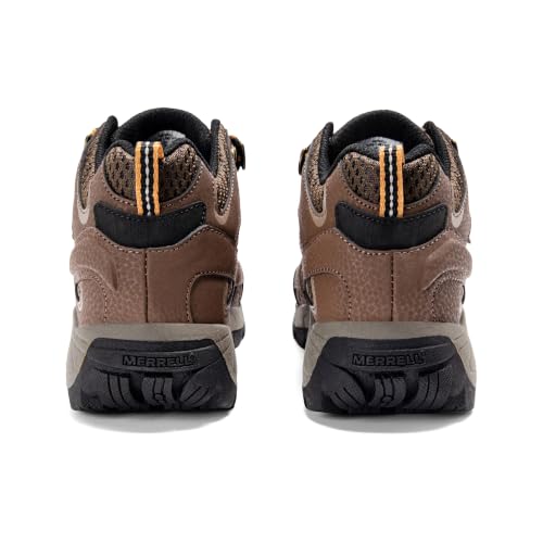 Kids Waterproof Hiking Boots - Merrell Moab 2 Mid WTRPF 5 Big Kid Earth