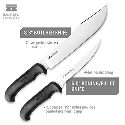 Outdoor Edge 12-Piece Big Game Processing Knife Set with Case
