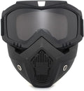 Paintball Anti-Fog Face Mask, Full Face Protective Face Mask, Removable & Adjustable for CS Games, Halloween, Movie Props Role-Playing