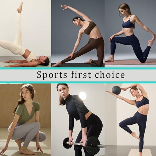 Dimore Leggings for Women with Pockets,Womens Workout Leggings High Waisted Yoga Pants for Tummy Control Gym