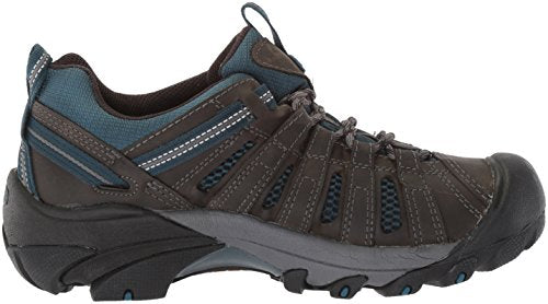 KEEN Men's Voyageur Low Height Breathable Hiking Shoes Alcatraz Legion Blue 10.5