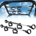UTV Gun Rack Holder Adjustable Overhead Mount for 21-28 Inch Roll Bars