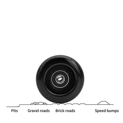 SzBlaZe 8 Pack 82A 58 x 32mm QUAD Roller Skates Wheels with Bearings double Line Skates Wheels for Outdoor or Indoor Skateboard Roller Skates Wheel Accessories(Jelly Purple)