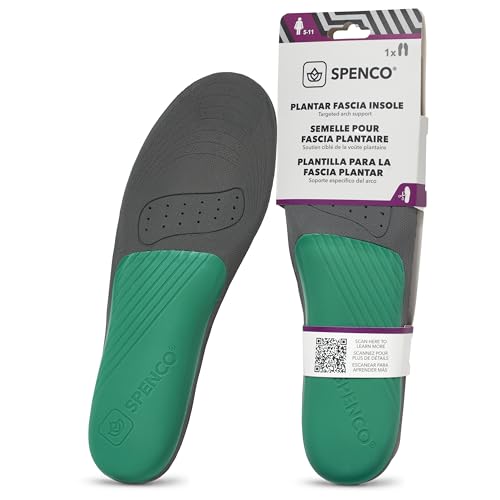 Women's Plantar Fascia Insole - Support, Cushioned, Trim to Fit 5-11 - Spenco