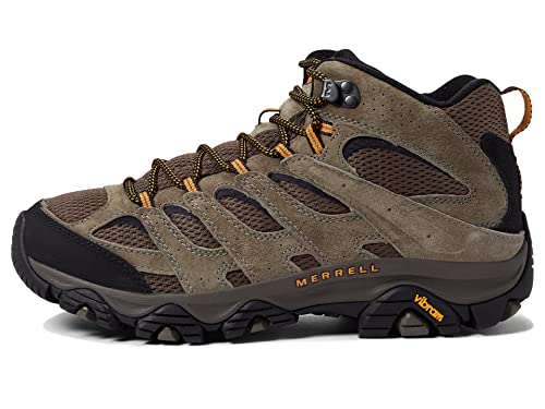 Men's Moab 3 Mid Hiking Boot - Walnut 10.5 - Durable Outdoor Footwear