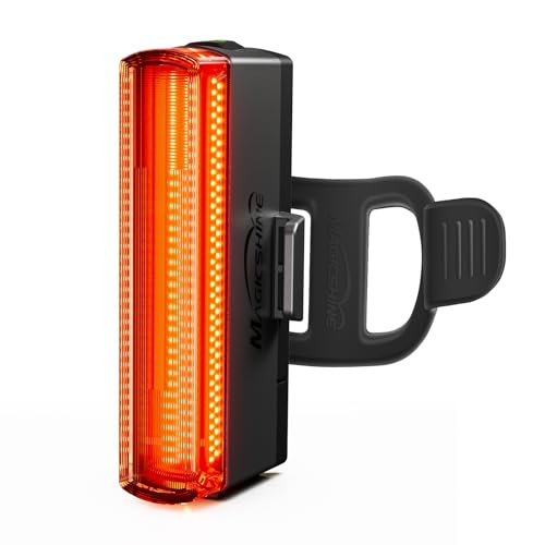 Bike Tail Light with Sync & 50 Lumens - Waterproof USB Rechargeable