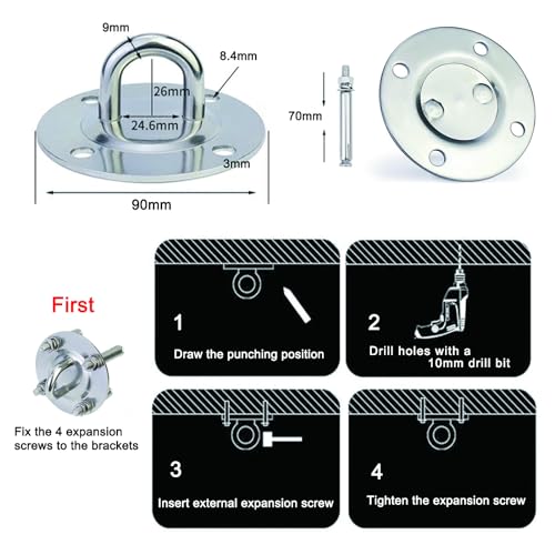 Home Resistance Training Kit with Handles, Door Anchor & Workout Guide