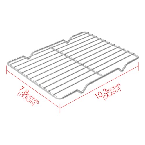 Stainless Steel Cooling Racks Pack of 2 for Baking & Roasting