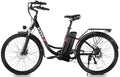 Vivi 26'' Step-Through Electric Bike for Adults, Commuter E-Bike with 1000W Power