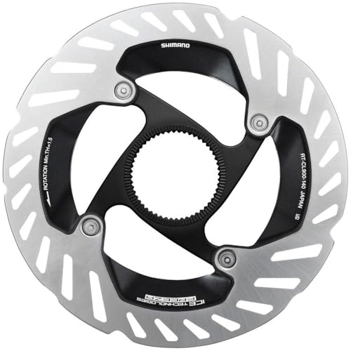 Shimano RT-CL900 Centerlock Brake Rotor 140mm Silver for Road & Gravel Bikes