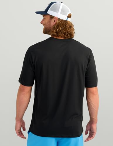 HUK Men's Performance Fishing Logo T-Shirt - Black XXL Short Sleeve